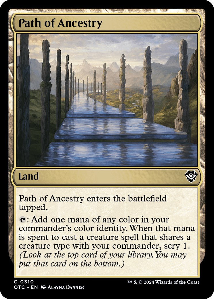 Path of Ancestry [Outlaws of Thunder Junction Commander] | I Want That Stuff Brandon