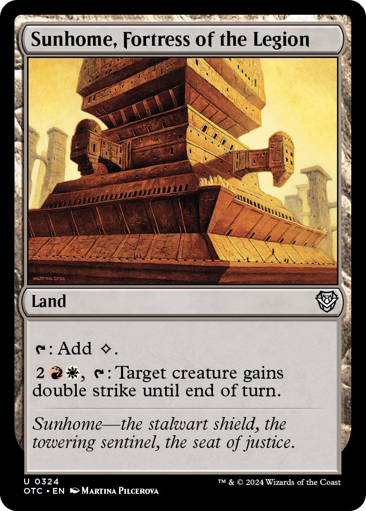 Sunhome, Fortress of the Legion [Outlaws of Thunder Junction Commander] | I Want That Stuff Brandon