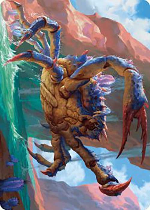 Canyon Crab Art Card [Outlaws of Thunder Junction Art Series] | I Want That Stuff Brandon