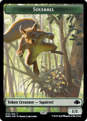 Insect // Squirrel Double-Sided Token [Dominaria Remastered Tokens] | I Want That Stuff Brandon