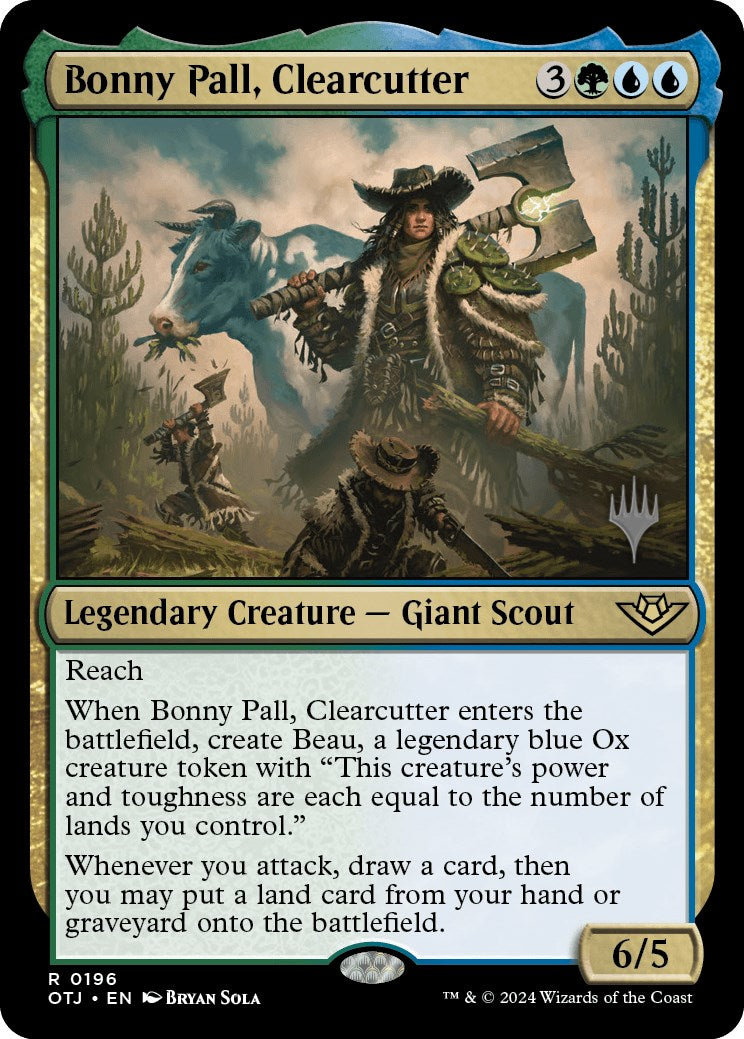 Bonny Pall, Clearcutter (Promo Pack) [Outlaws of Thunder Junction Promos] | I Want That Stuff Brandon