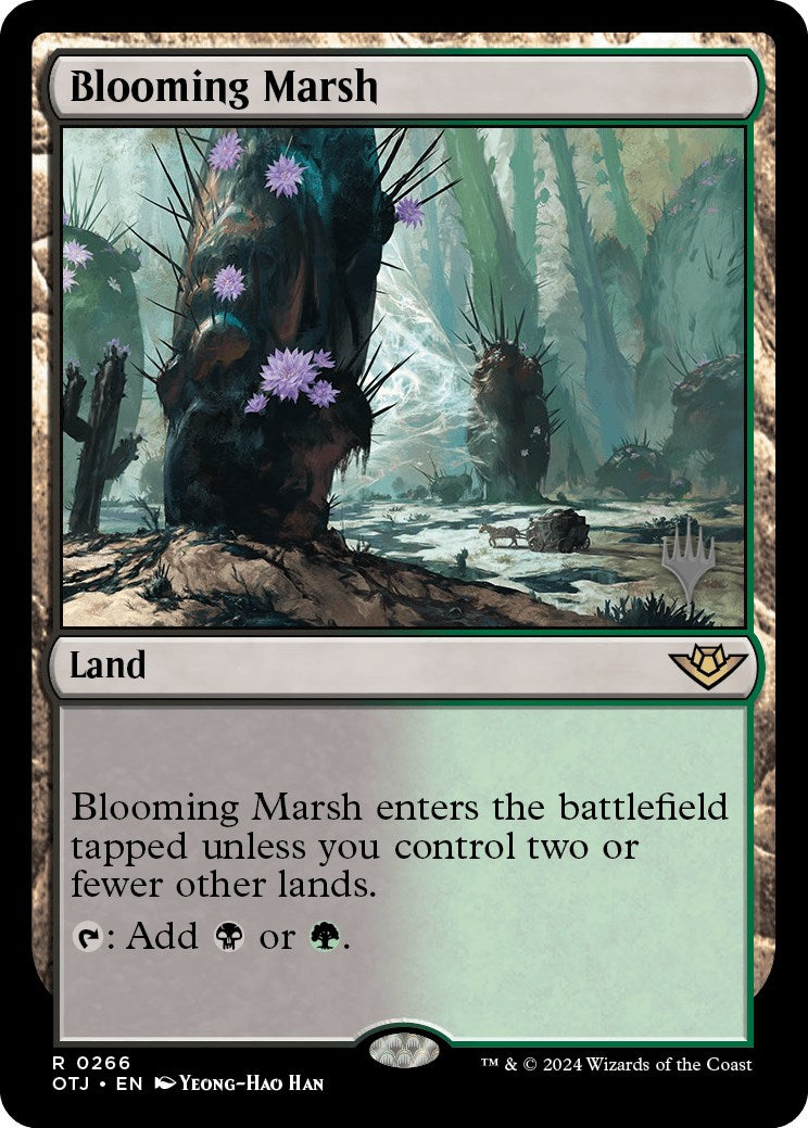 Blooming Marsh (Promo Pack) [Outlaws of Thunder Junction Promos] | I Want That Stuff Brandon