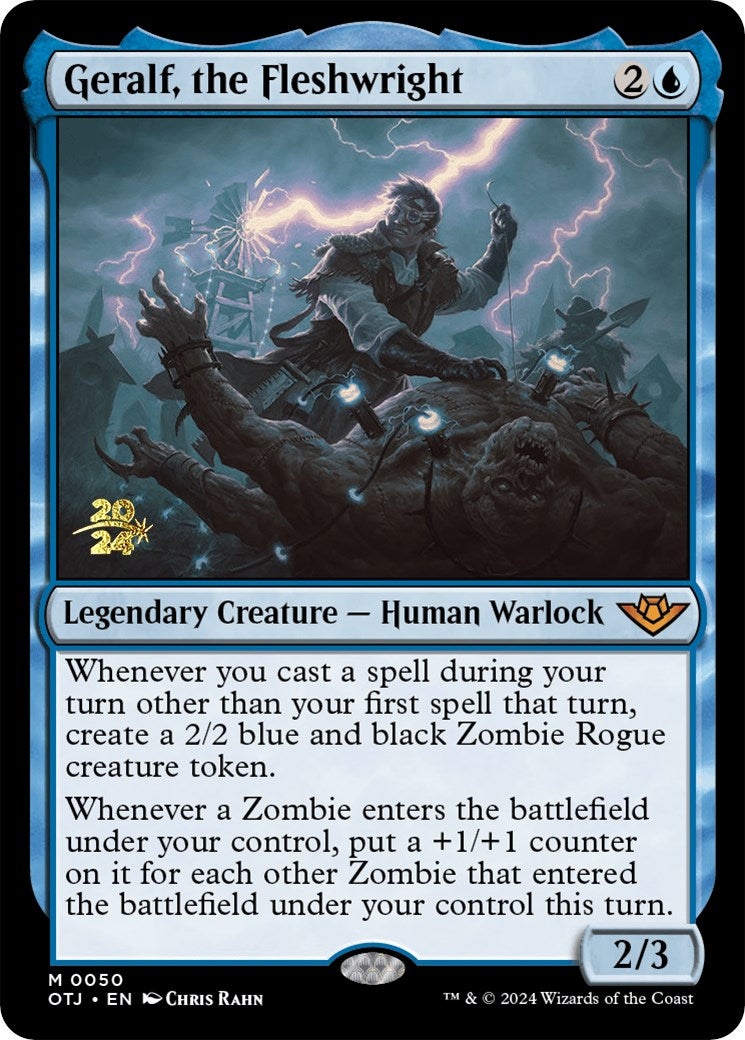 Geralf, the Fleshwright [Outlaws of Thunder Junction Prerelease Promos] | I Want That Stuff Brandon