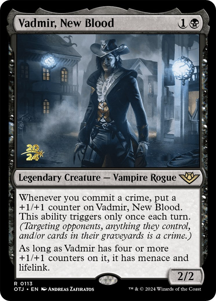 Vadmir, New Blood [Outlaws of Thunder Junction Prerelease Promos] | I Want That Stuff Brandon