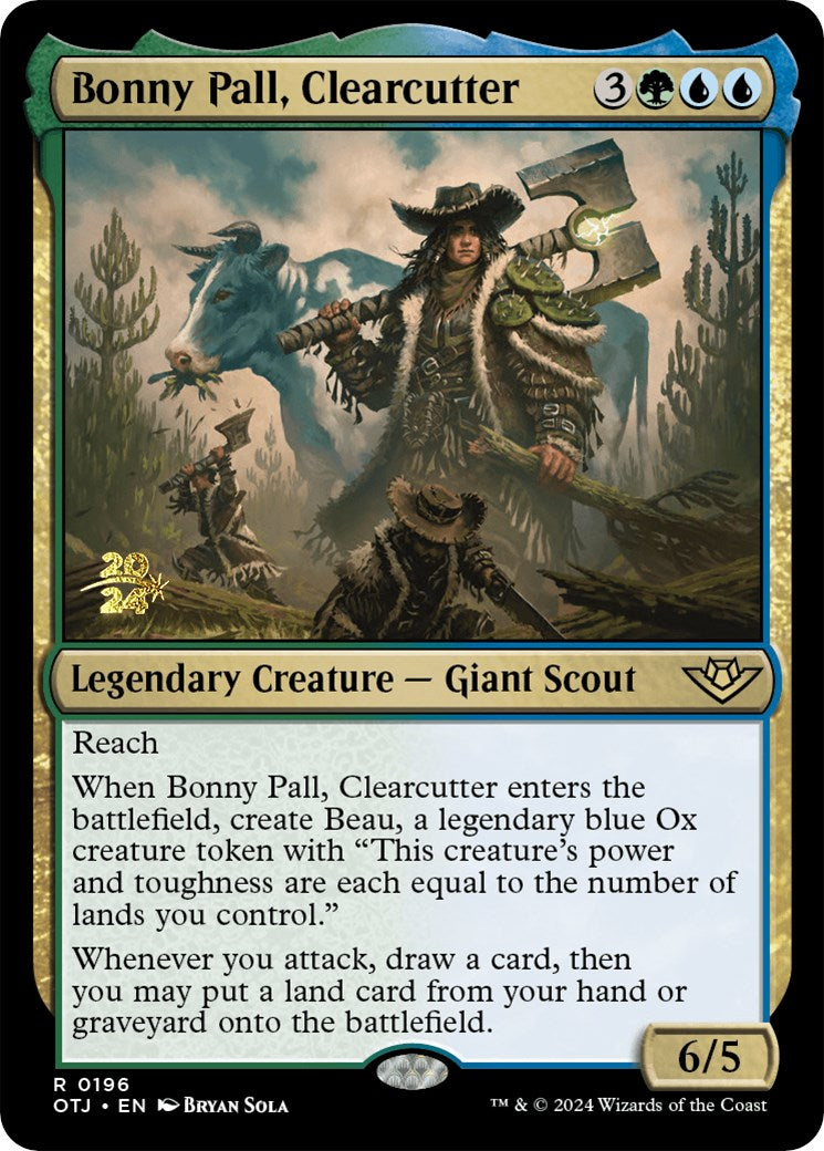 Bonny Pall, Clearcutter [Outlaws of Thunder Junction Prerelease Promos] | I Want That Stuff Brandon