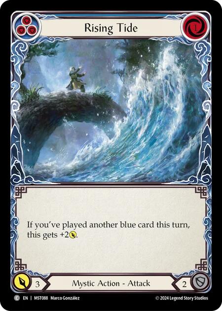 Rising Tide [MST088] (Part the Mistveil)  Rainbow Foil | I Want That Stuff Brandon