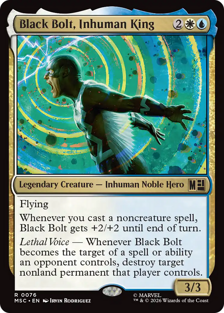 Black Bolt, Inhuman King [Marvel Super Heroes Commander] | I Want That Stuff Brandon