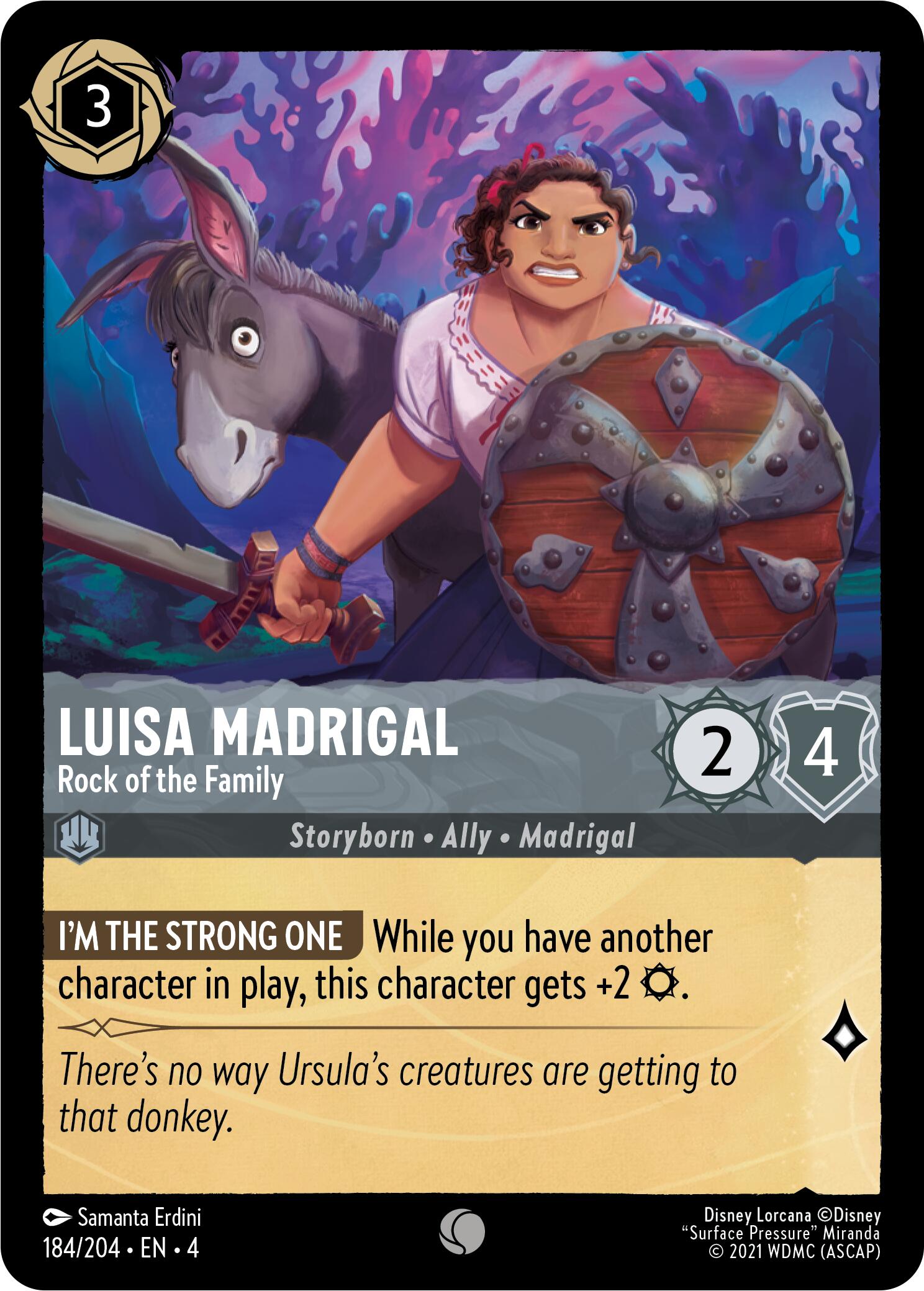 Luisa Madrigal - Rock of the Family (184/204) [Ursula's Return] | I Want That Stuff Brandon