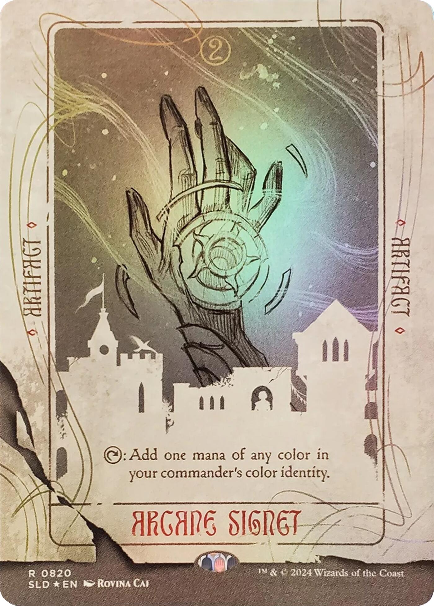 Arcane Signet (0820) (Rainbow Foil) [Secret Lair Drop Series] | I Want That Stuff Brandon