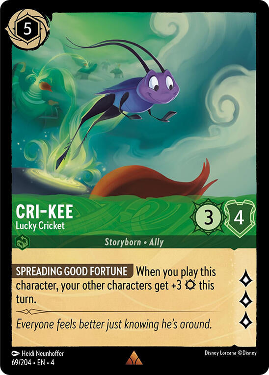 Cri-Kee - Lucky Cricket (69/204) [Ursula's Return] | I Want That Stuff Brandon