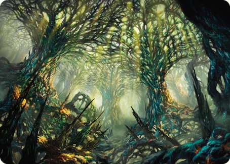 The Hunter Maze Art Card [Phyrexia: All Will Be One Art Series] | I Want That Stuff Brandon