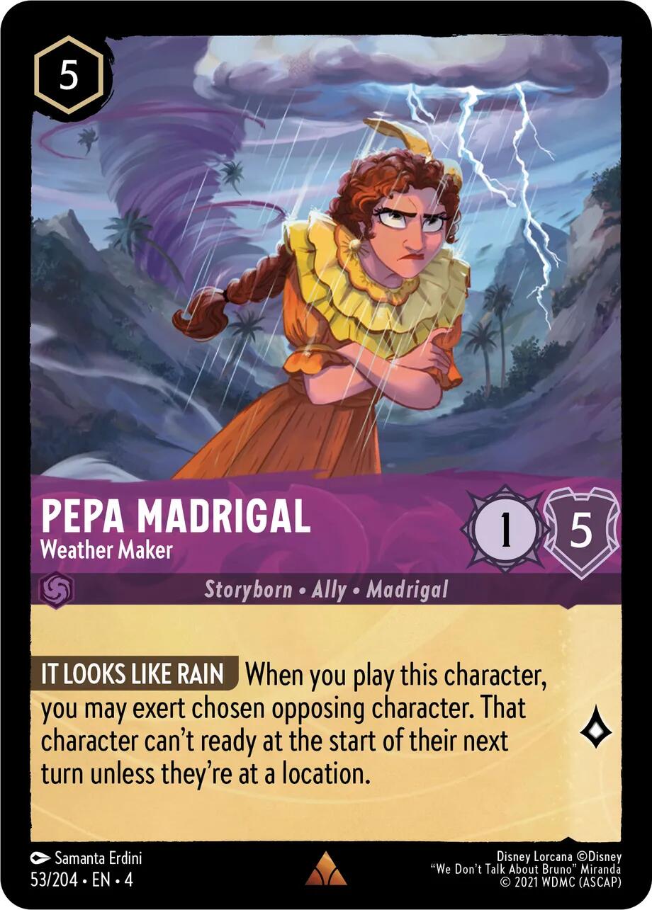 Pepa Madrigal - Weather Maker (53/204) [Ursula's Return] | I Want That Stuff Brandon