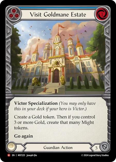 Visit Goldmane Estate [MST225] (Part the Mistveil)  Rainbow Foil | I Want That Stuff Brandon