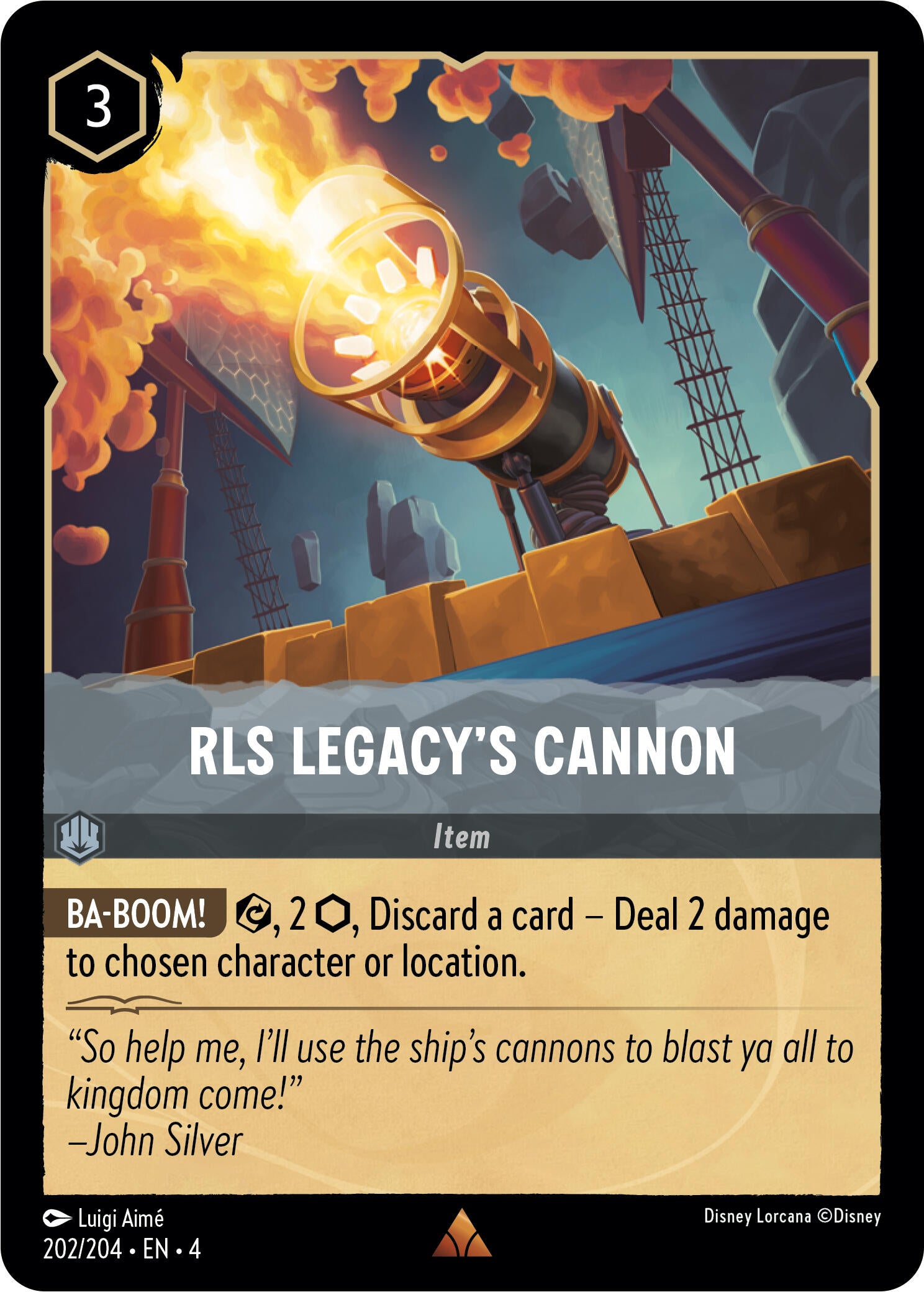 RLS Legacy's Cannon (202/204) [Ursula's Return] | I Want That Stuff Brandon