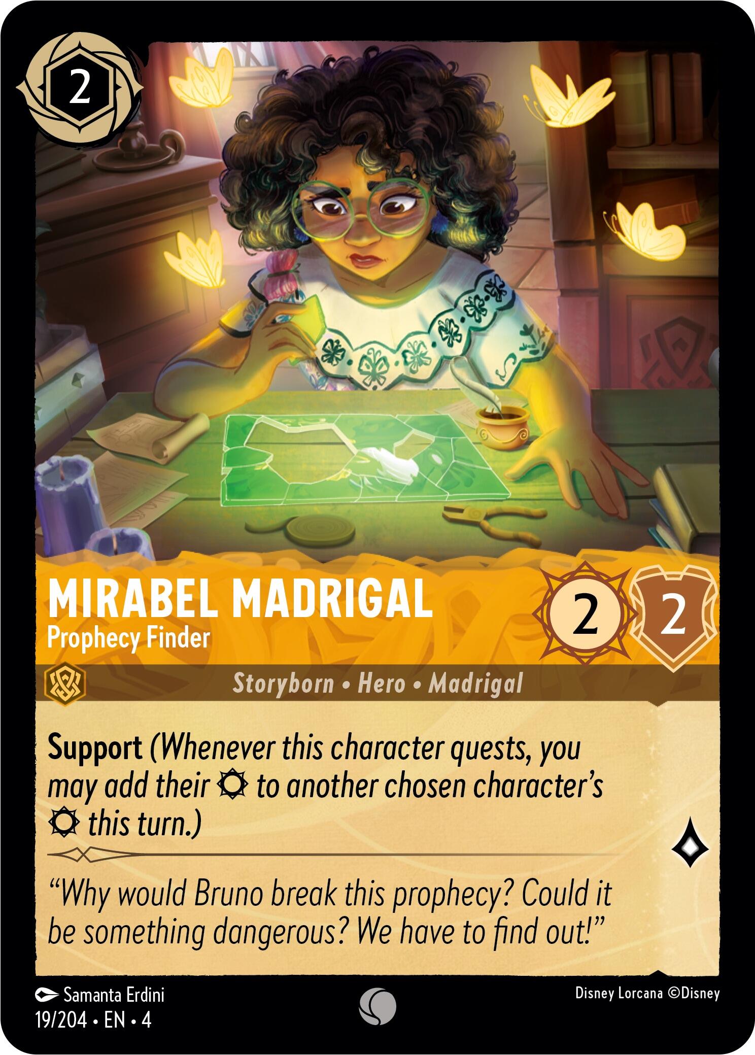 Mirabel Madrigal - Prophecy Finder (19/204) [Ursula's Return] | I Want That Stuff Brandon