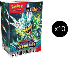 Scarlet & Violet: Twilight Masquerade - Build and Battle Box Display | I Want That Stuff Brandon