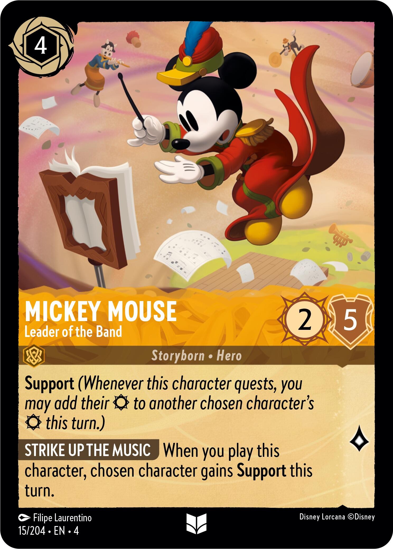 Mickey Mouse - Leader of the Band (15/204) [Ursula's Return] | I Want That Stuff Brandon