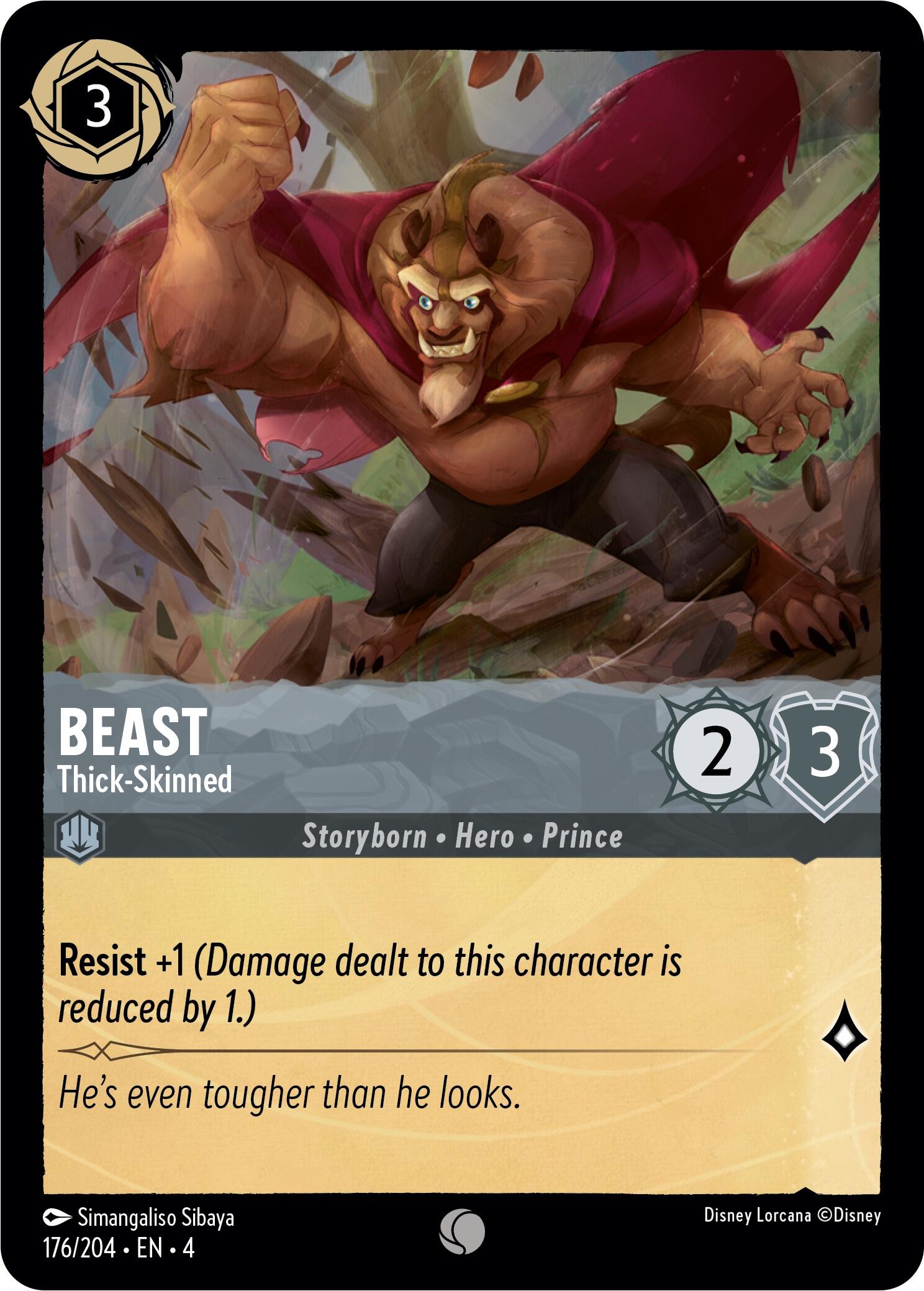 Beast - Thick-Skinned (176/204) [Ursula's Return] | I Want That Stuff Brandon