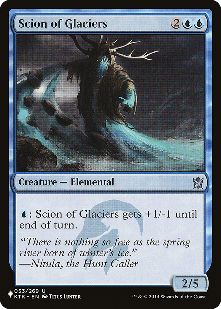Scion of Glaciers [The List] | I Want That Stuff Brandon