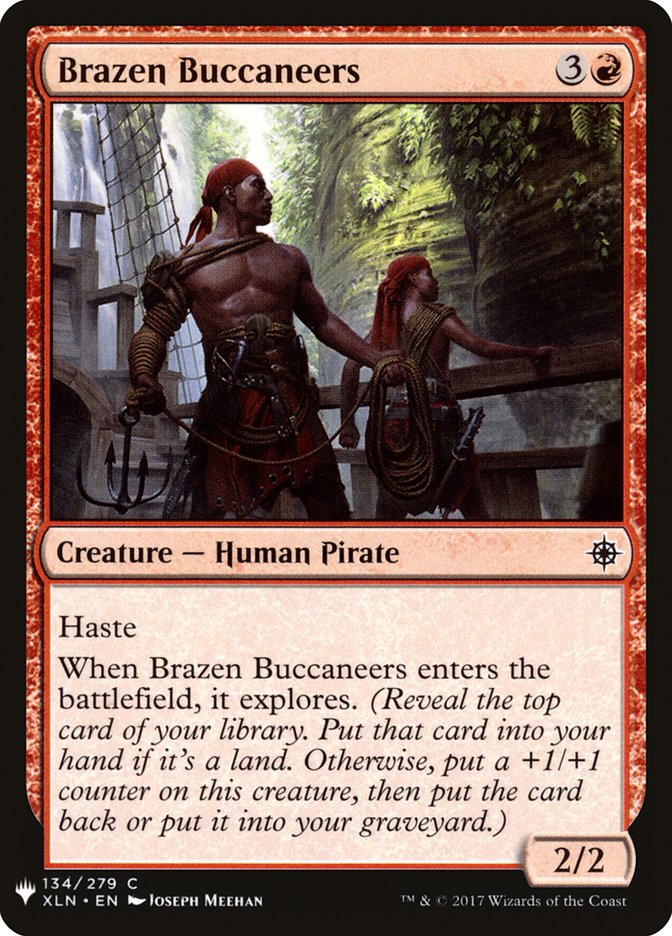 Brazen Buccaneers [Mystery Booster] | I Want That Stuff Brandon