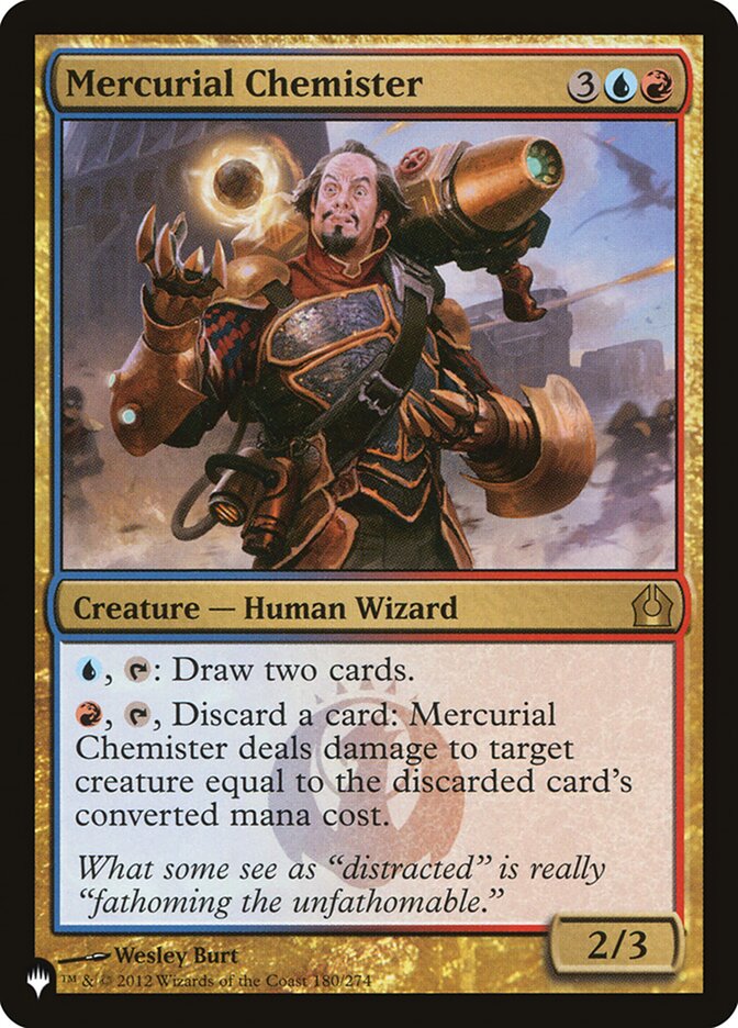 Mercurial Chemister [The List] | I Want That Stuff Brandon