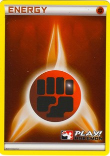 Fighting Energy (2011 Play Pokemon Promo) [League & Championship Cards] | I Want That Stuff Brandon