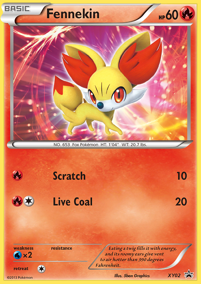 Fennekin (XY02) [XY: Black Star Promos] | I Want That Stuff Brandon