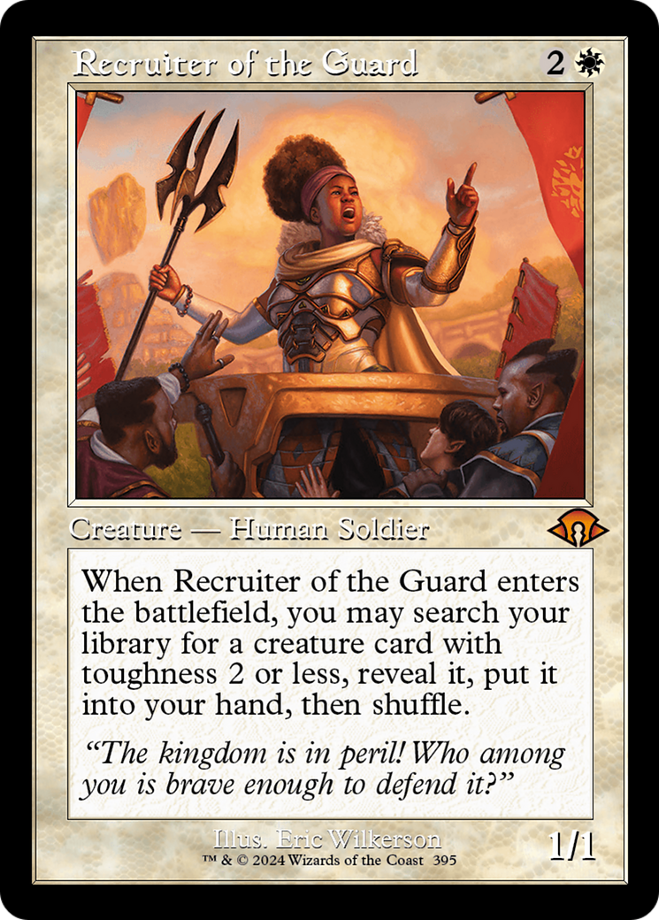 Recruiter of the Guard (Retro) [Modern Horizons 3] | I Want That Stuff Brandon