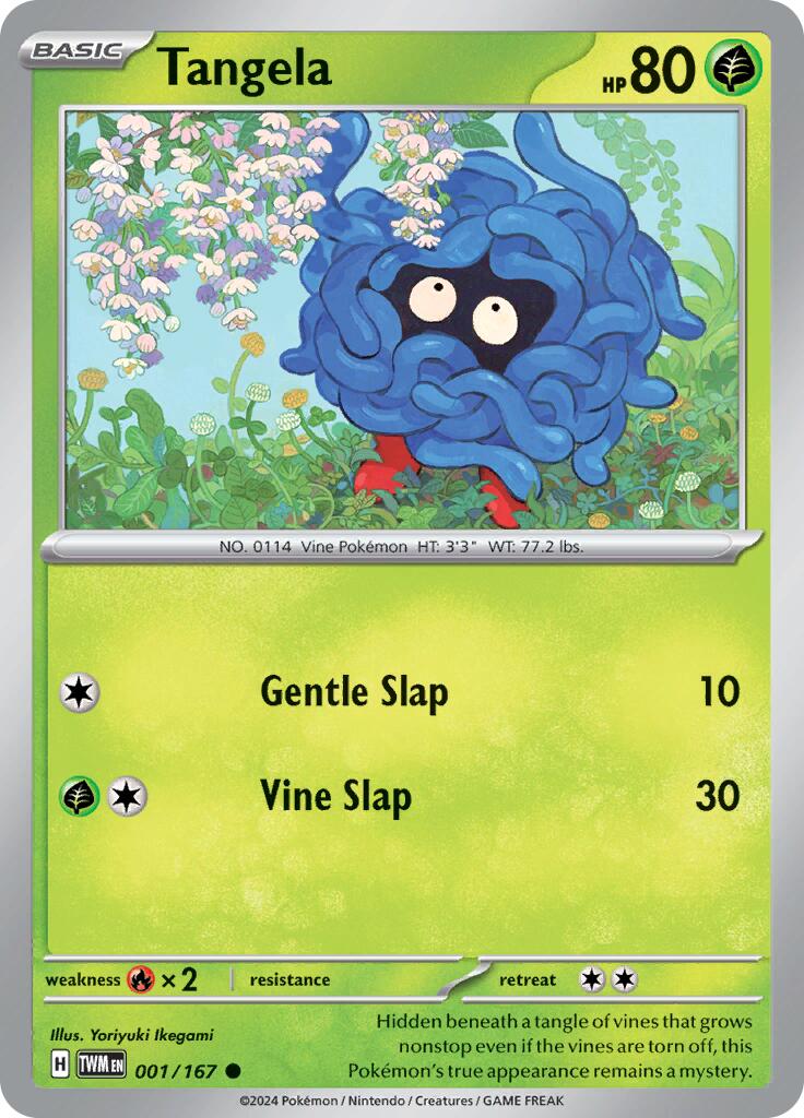 Tangela (001/167) [Scarlet & Violet: Twilight Masquerade] | I Want That Stuff Brandon