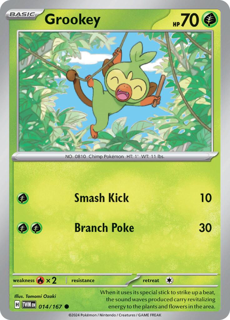 Grookey (014/167) [Scarlet & Violet: Twilight Masquerade] | I Want That Stuff Brandon