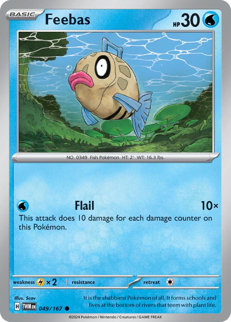 Feebas (049/167) [Scarlet & Violet: Twilight Masquerade] | I Want That Stuff Brandon