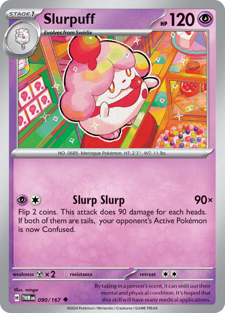 Slurpuff (090/167) [Scarlet & Violet: Twilight Masquerade] | I Want That Stuff Brandon