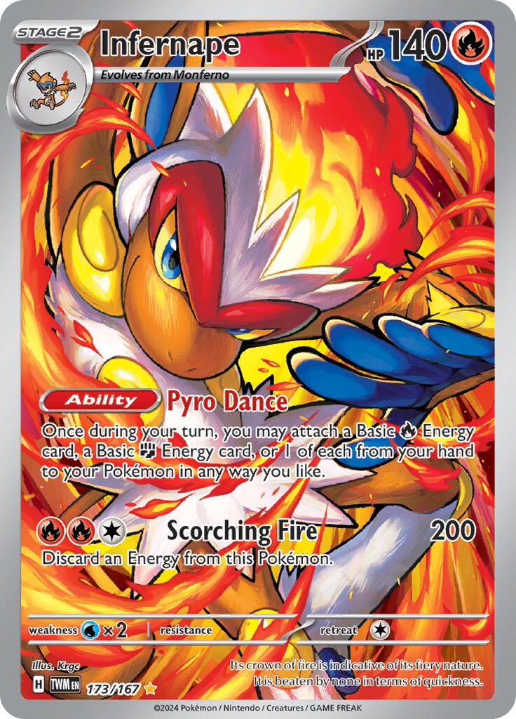 Infernape (173/167) [Scarlet & Violet: Twilight Masquerade] | I Want That Stuff Brandon