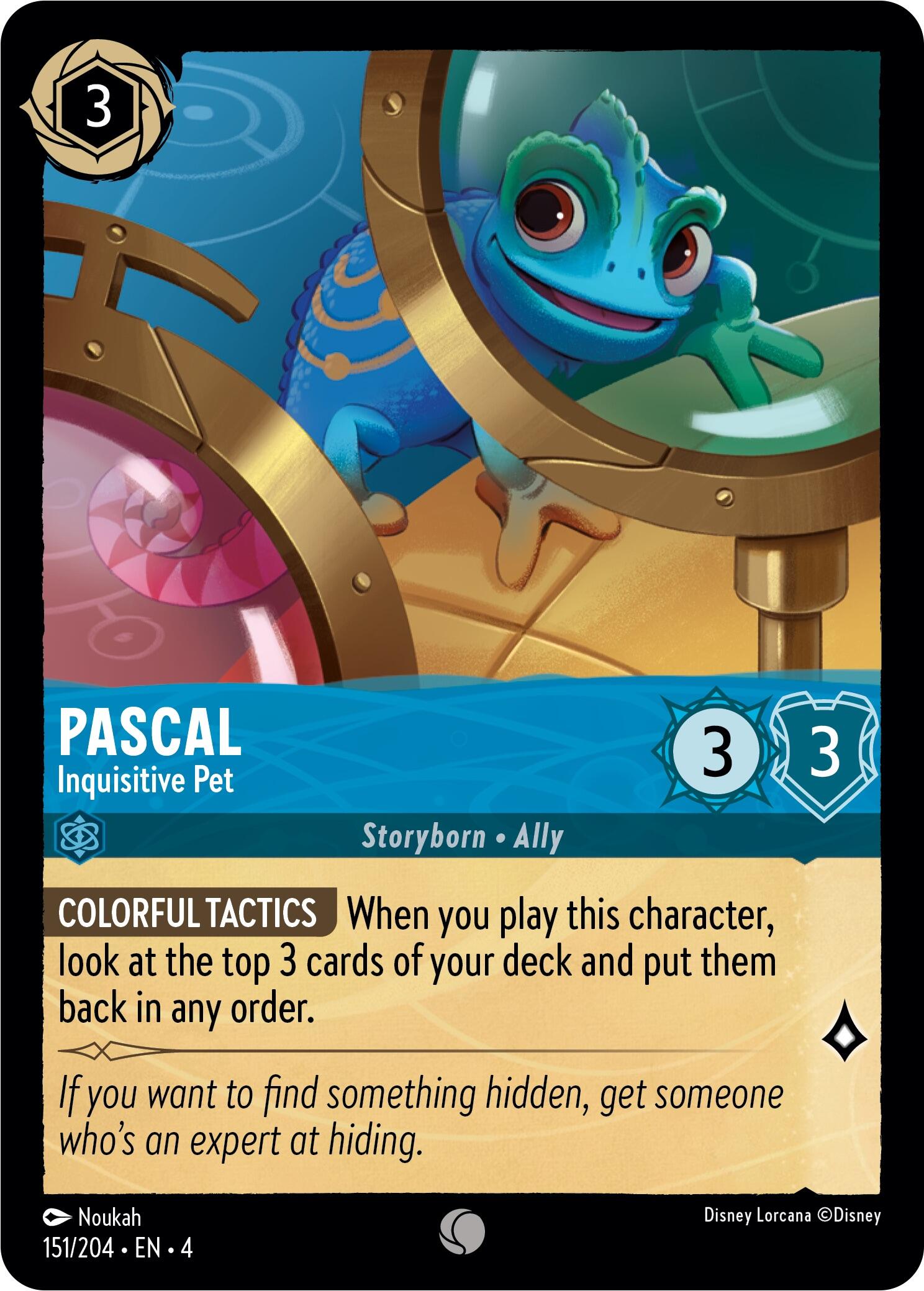 Pascal - Inquisitive Pet (151/204) [Ursula's Return] | I Want That Stuff Brandon