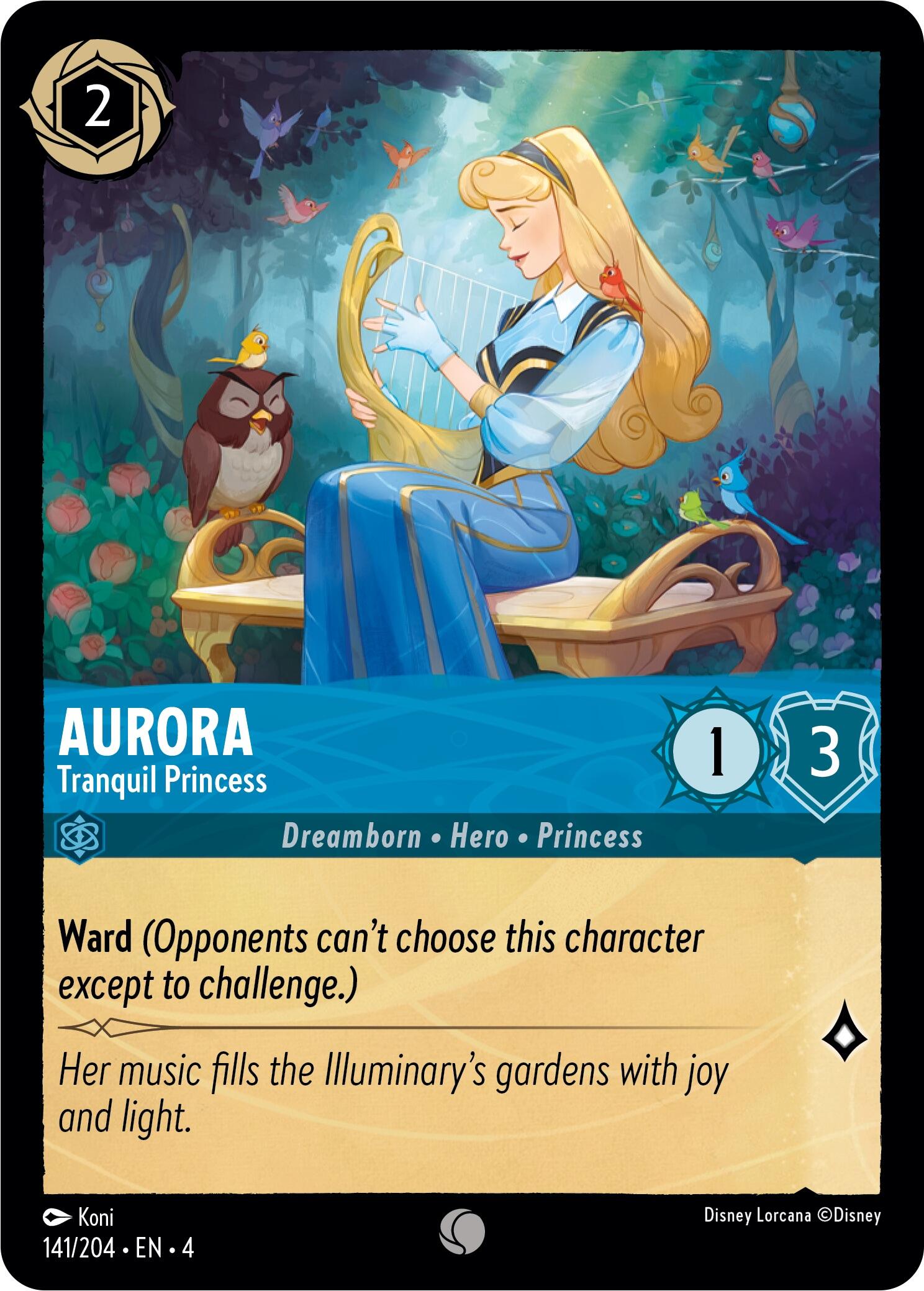 Aurora - Tranquil Princess (141/204) [Ursula's Return] | I Want That Stuff Brandon