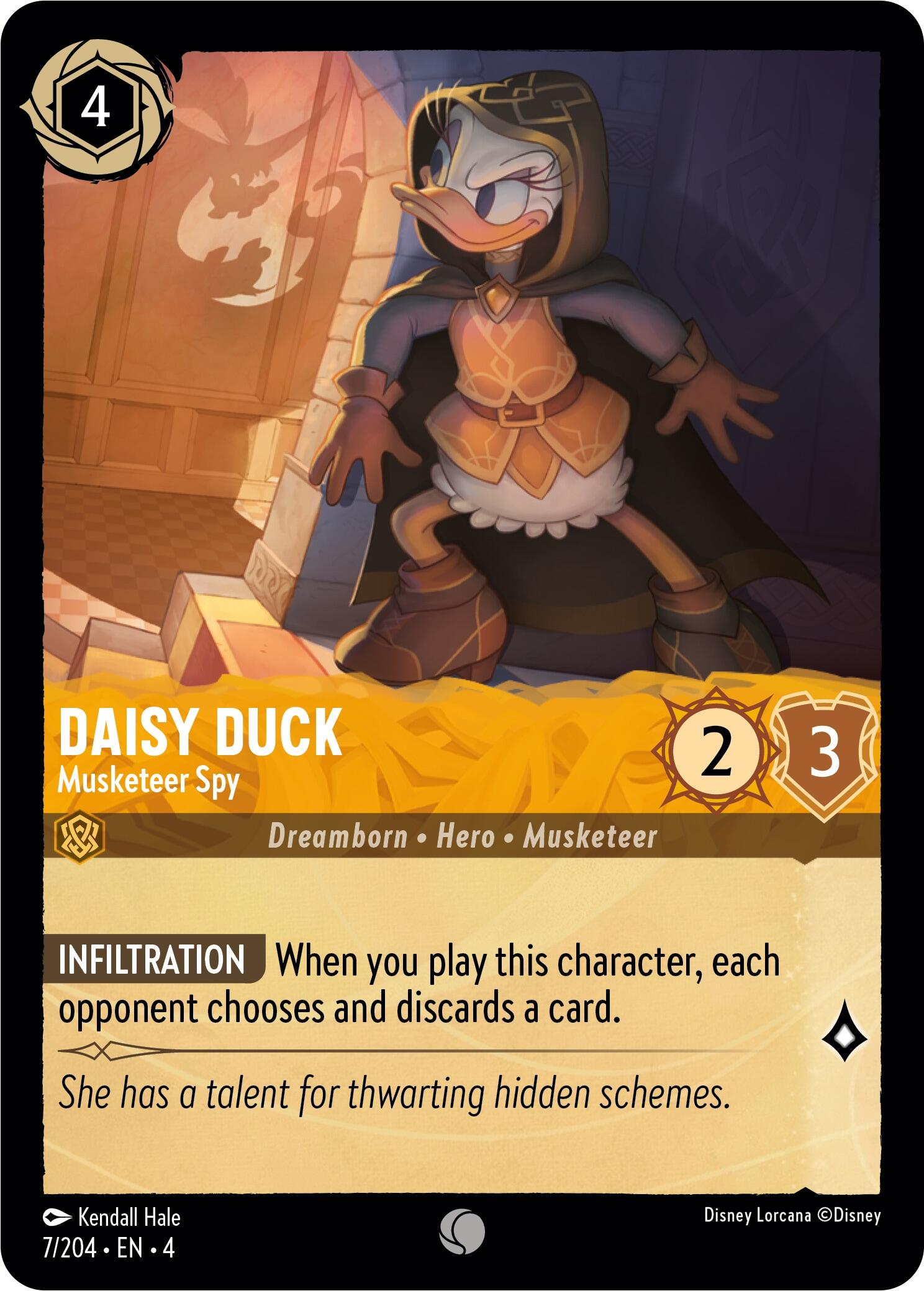 Daisy Duck - Musketeer Spy (7/204) [Ursula's Return] | I Want That Stuff Brandon