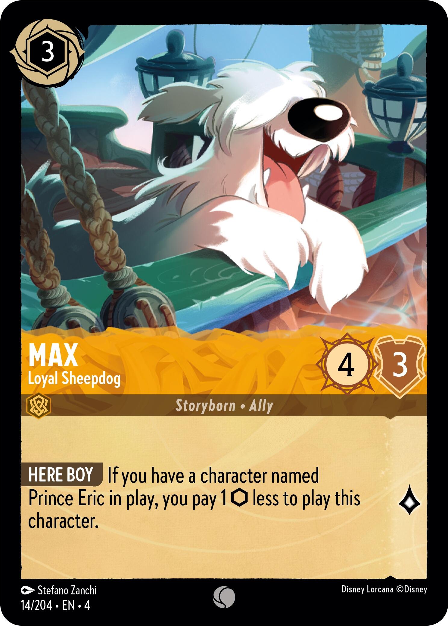 Max - Loyal Sheepdog (14/204) [Ursula's Return] | I Want That Stuff Brandon