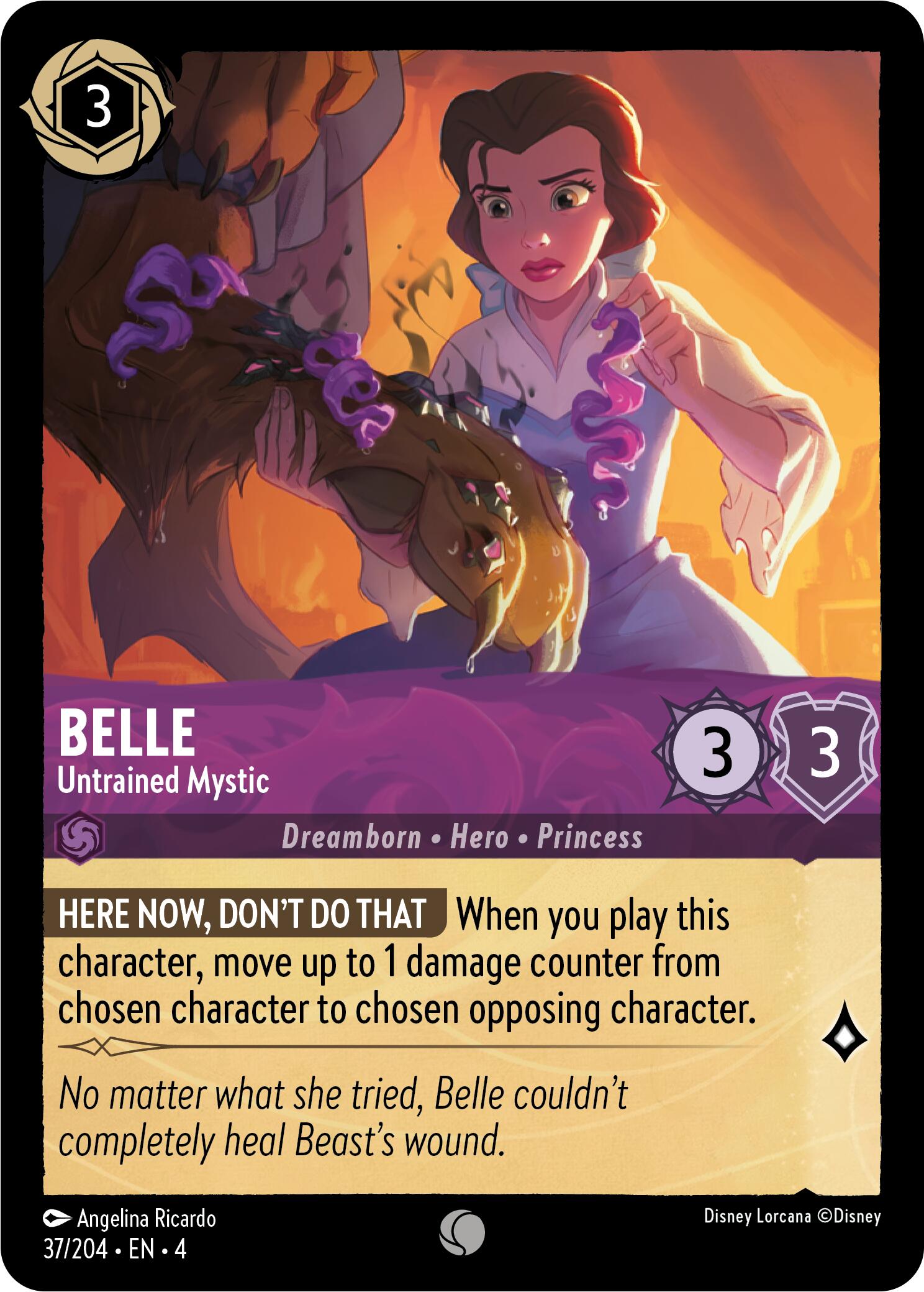 Belle - Untrained Mystic (37/204) [Ursula's Return] | I Want That Stuff Brandon