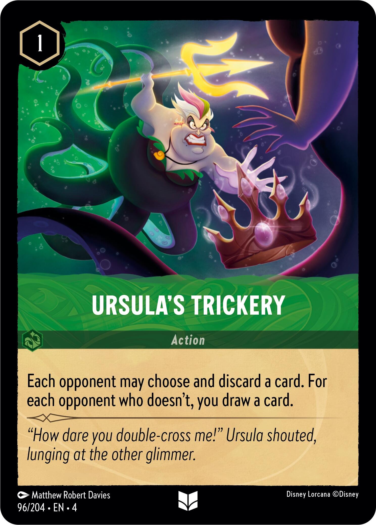 Ursula's Trickery (96/204) [Ursula's Return] | I Want That Stuff Brandon