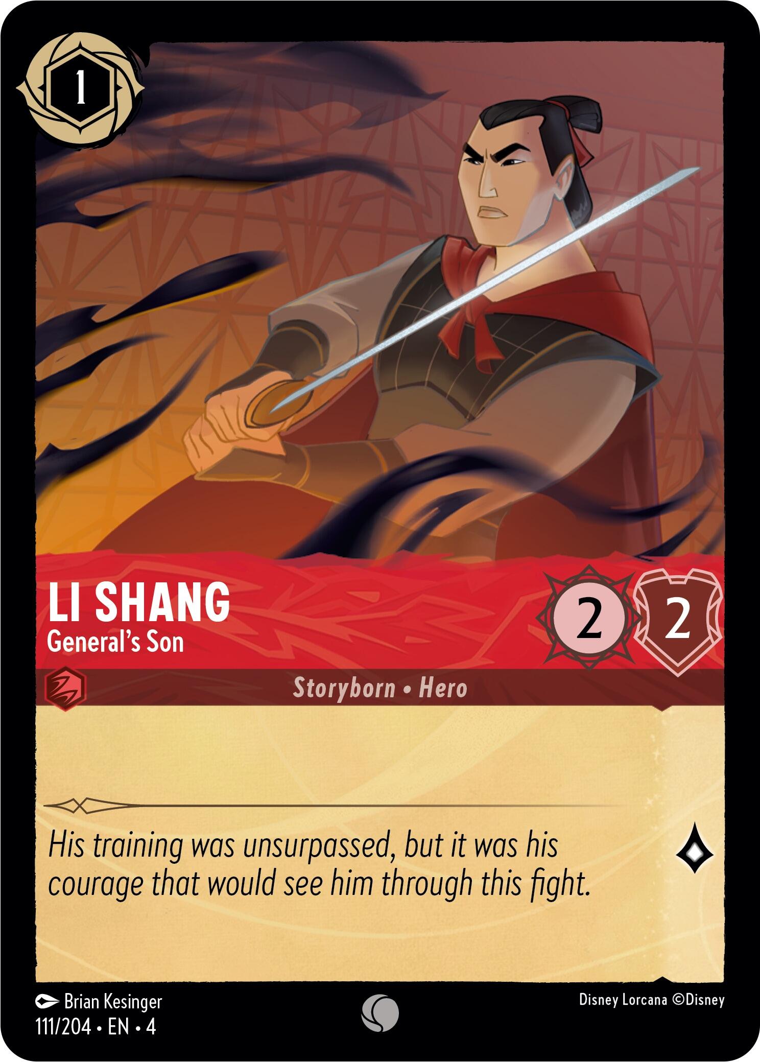 Li Shang - General's Son (111/204) [Ursula's Return] | I Want That Stuff Brandon