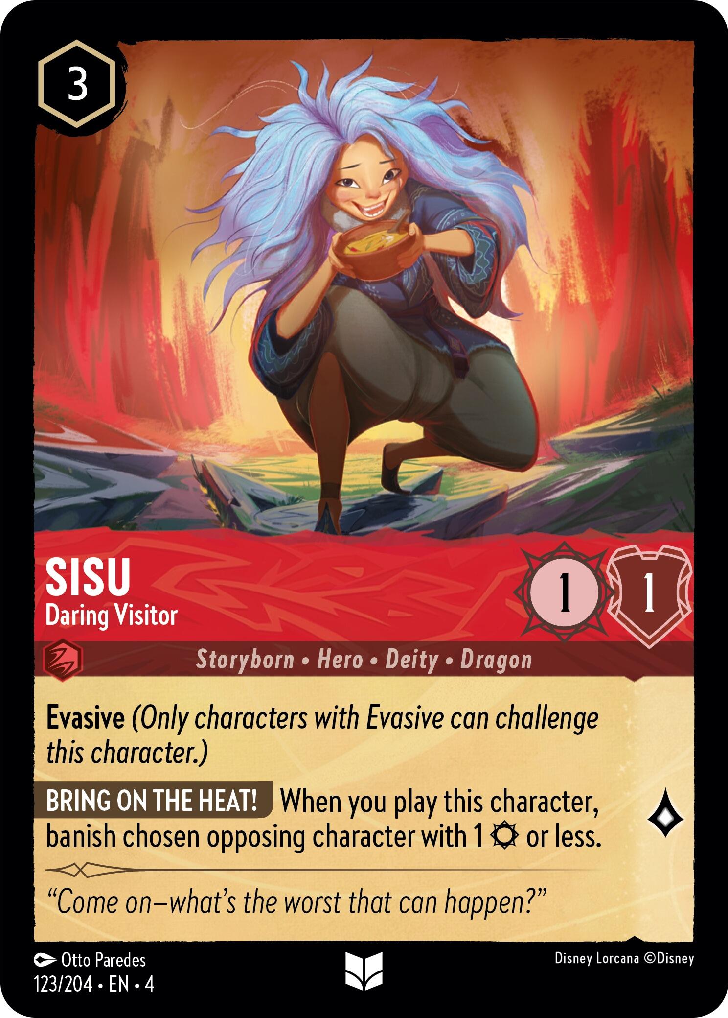 Sisu - Daring Visitor (123/204) [Ursula's Return] | I Want That Stuff Brandon