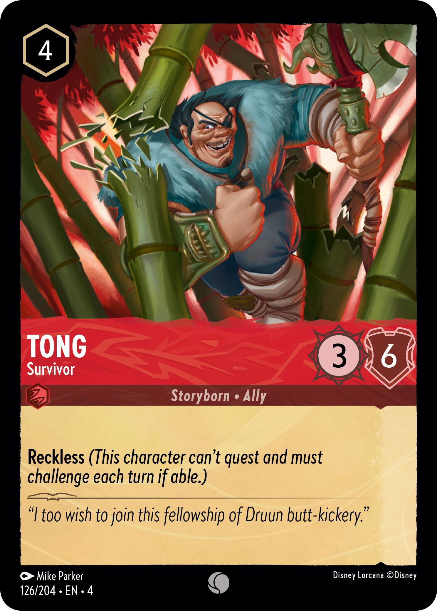 Tong - Survivor (126/204) [Ursula's Return] | I Want That Stuff Brandon