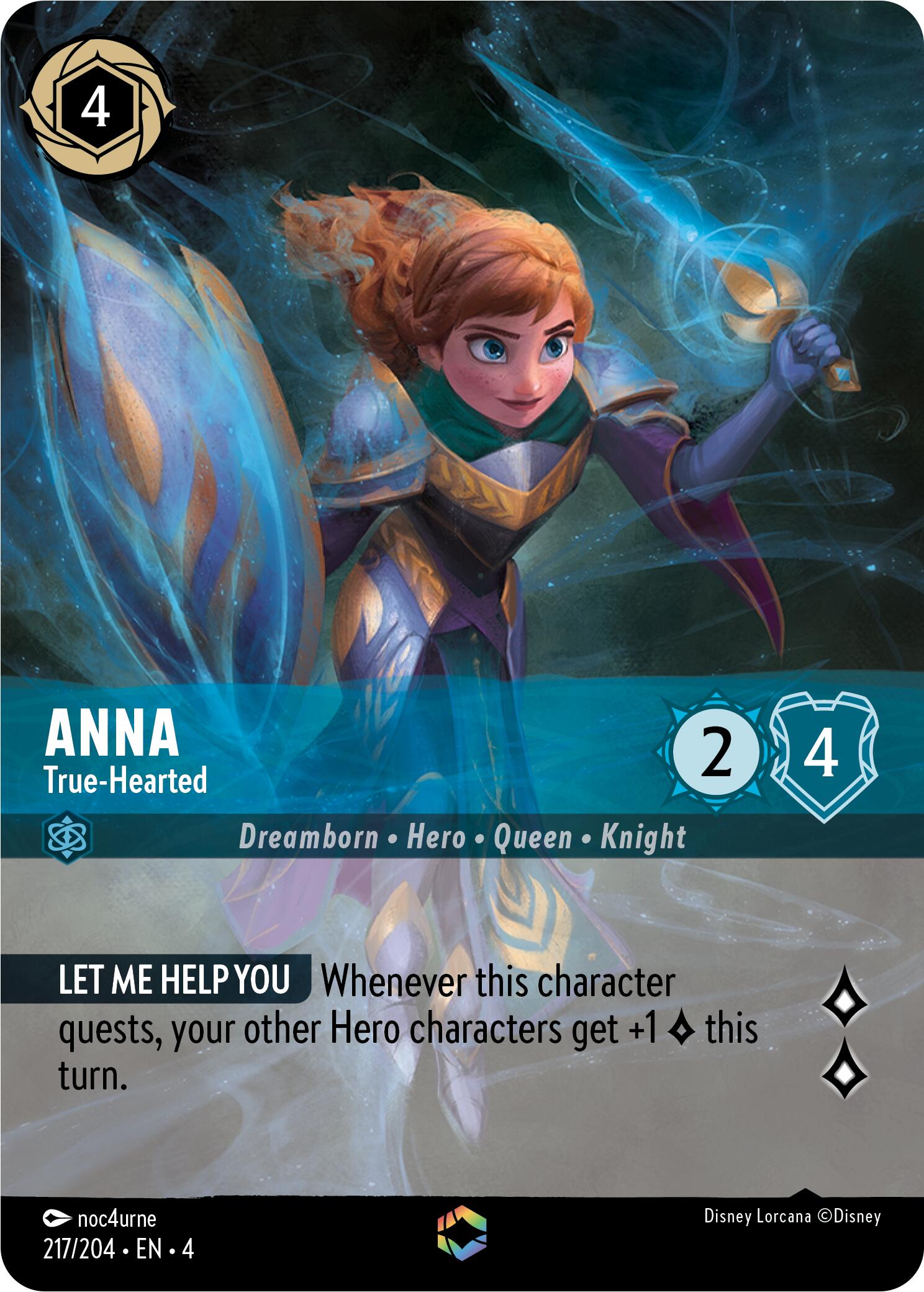 Anna - True-Hearted (Enchanted) (217/204) [Ursula's Return] | I Want That Stuff Brandon