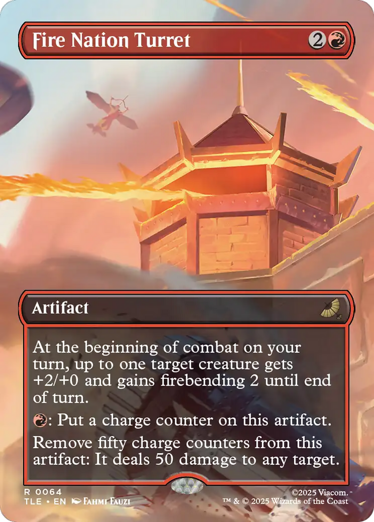 Fire Nation Turret (Borderless) [Avatar: The Last Airbender: Eternal-Legal] | I Want That Stuff Brandon