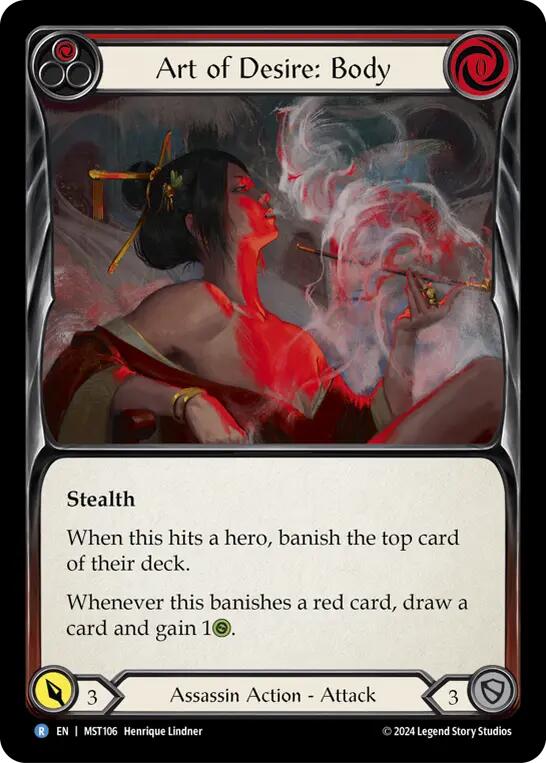 Art of Desire: Body (Red) [MST106] (Part the Mistveil)  Rainbow Foil | I Want That Stuff Brandon