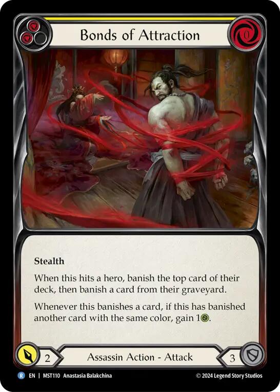 Bonds of Attraction (Yellow) [MST110] (Part the Mistveil) | I Want That Stuff Brandon