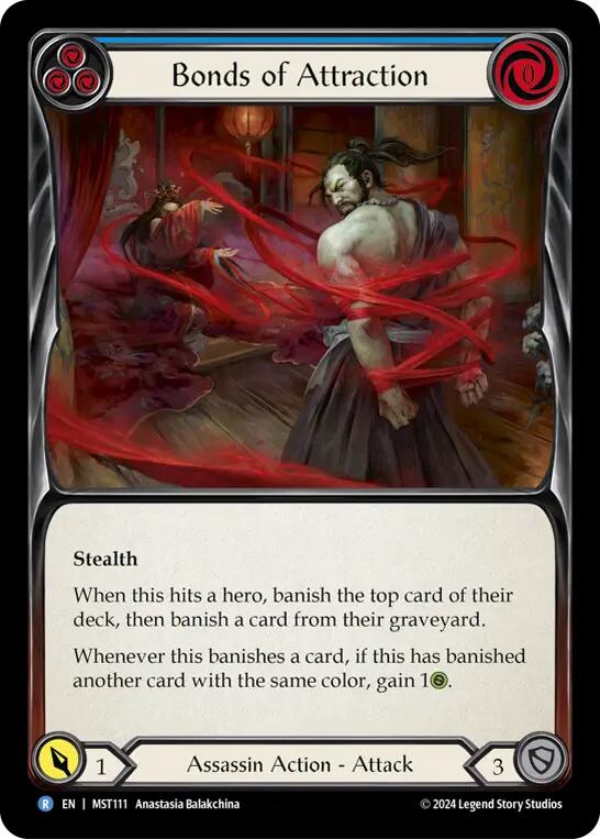 Bonds of Attraction (Blue) [MST111] (Part the Mistveil)  Rainbow Foil | I Want That Stuff Brandon