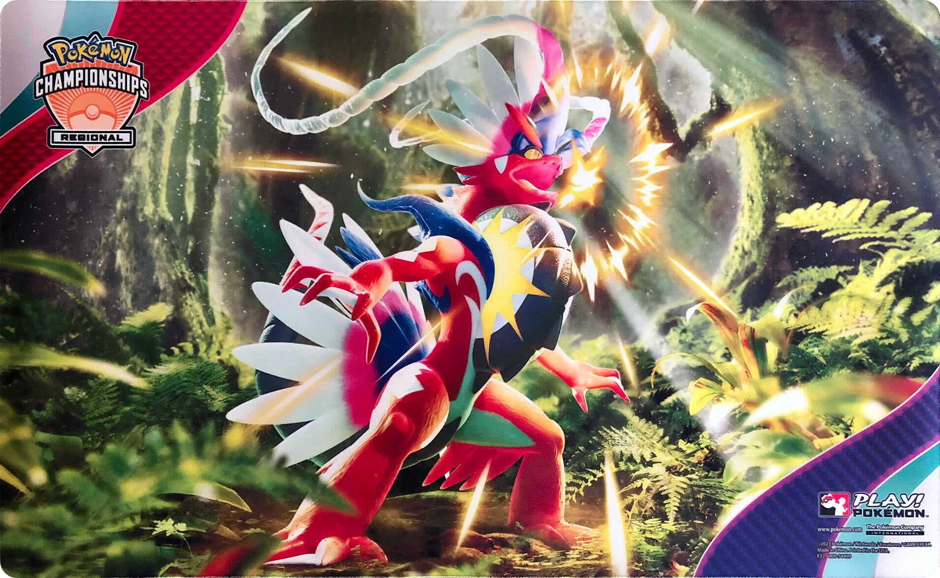 Playmat - Pokemon Championship Regional (Koraidon) | I Want That Stuff Brandon