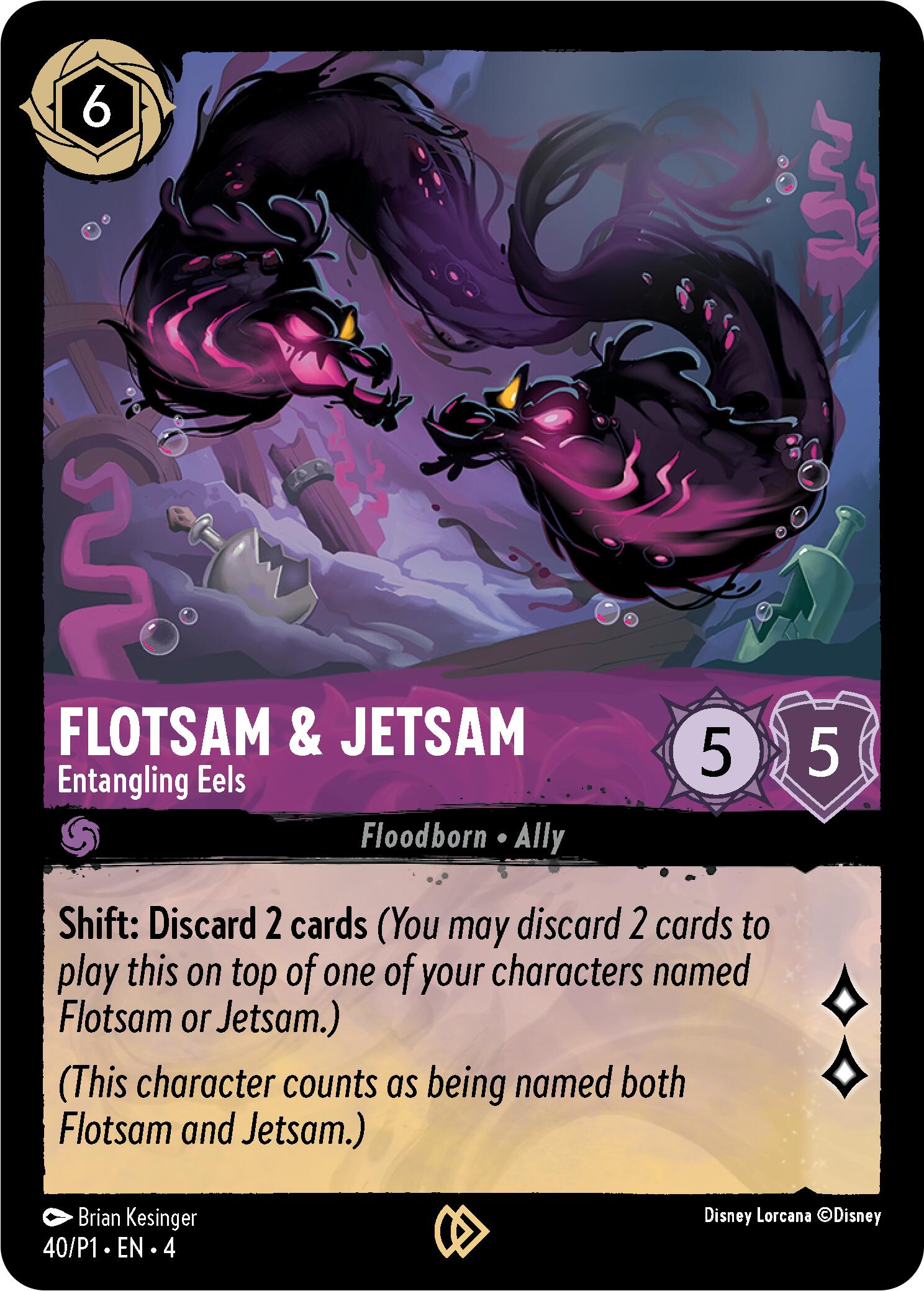 Flotsam & Jetsam - Entangling Eels (40) [Promo Cards] | I Want That Stuff Brandon