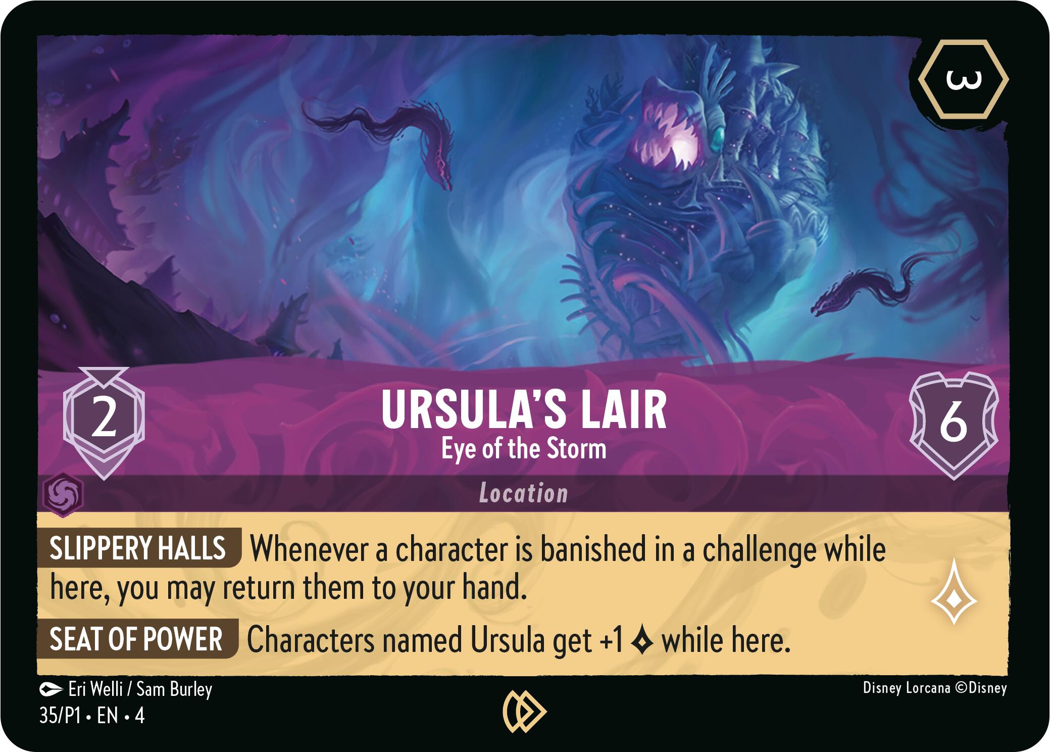 Ursula's Lair - Eye of the Storm (35) [Promo Cards] | I Want That Stuff Brandon